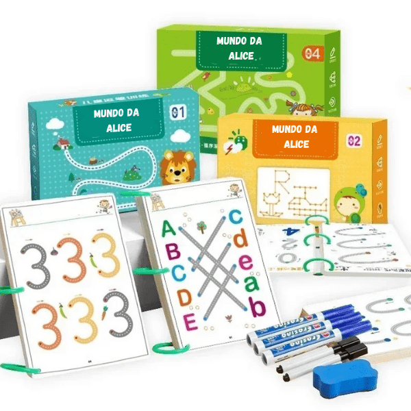 Livro Mágico de Aprendizagem Infantil - ÚLTIMAS UNIDADES